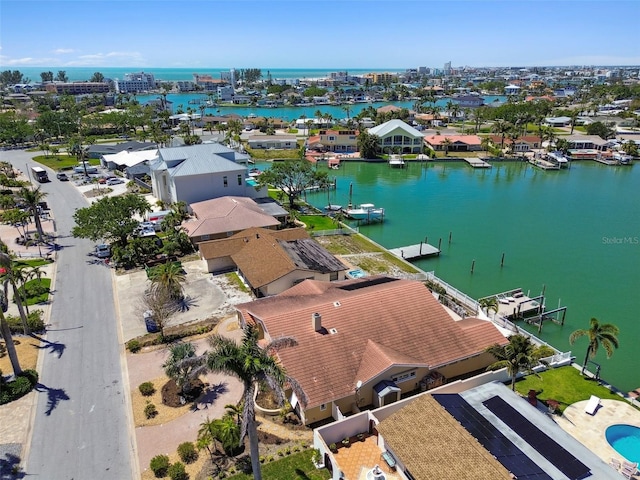 17 Bellevue Dr, Treasure Island, FL 33706 - bird's eye view of a nearby body of water