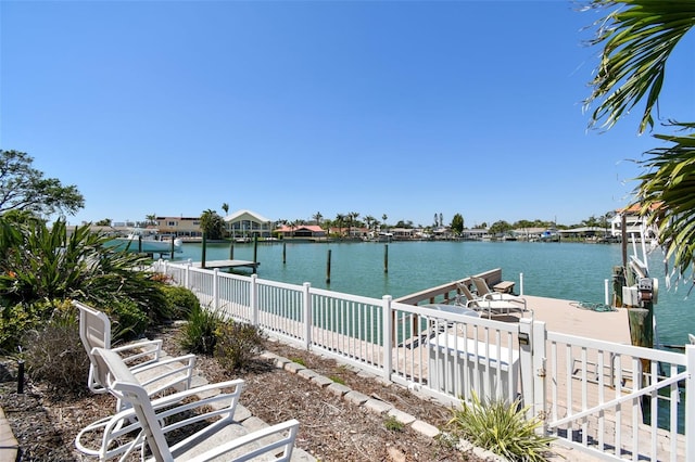 17 Bellevue Dr, Treasure Island, FL 33706 - dock featuring a water view