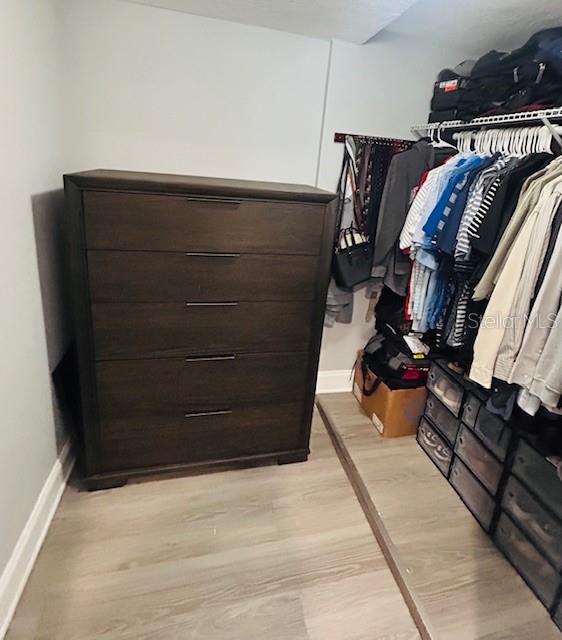 6401 30th Way N, Saint Petersburg, FL 33702 - spacious closet featuring light wood-type flooring