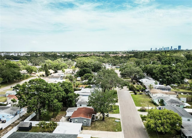 771 Murphy Ave N, Saint Petersburg, FL 33703 - aerial view of residential area with a tree filled landscape