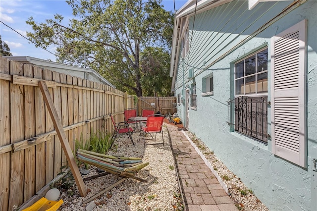 2014 E Broad St, Tampa, FL 33610 - view of yard with a patio and a fenced backyard