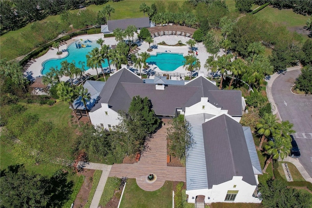 drone / aerial view