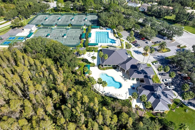 aerial view