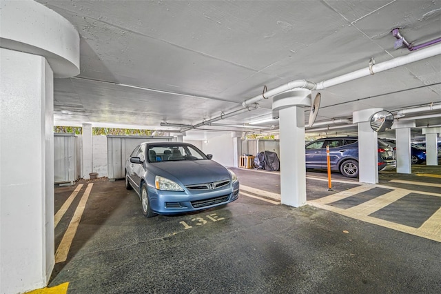 1 Key Capri Unit 608E, Treasure Island, FL 33706 - view of parking deck