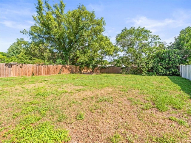 view of yard