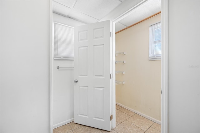 view of closet