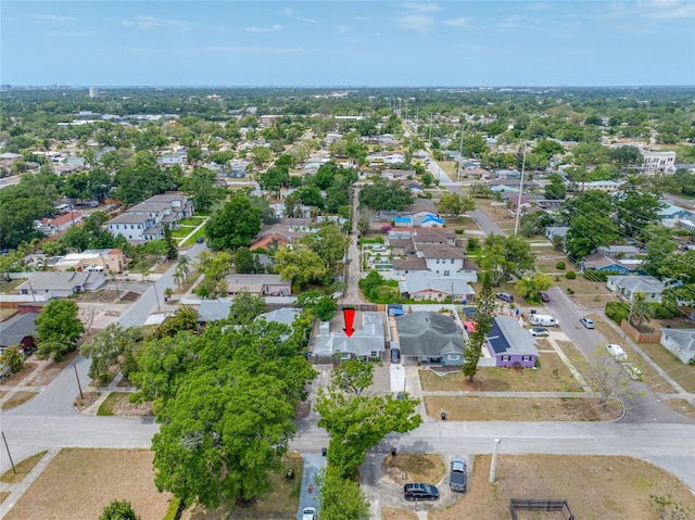 birds eye view of property featuring a residential view