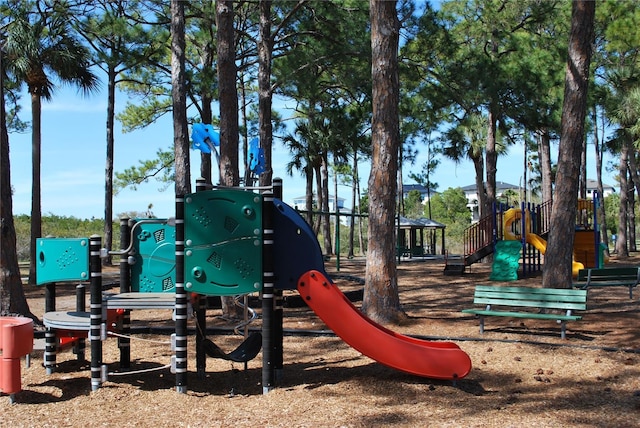 view of community playground