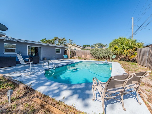 11397 122nd Ave, Largo, FL 33778 - view of pool featuring a fenced backyard and a patio