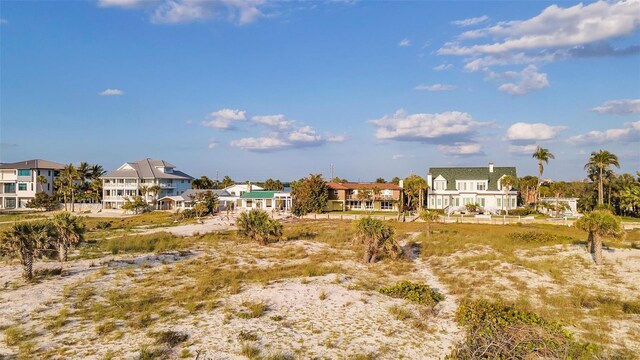 view of yard with a residential view