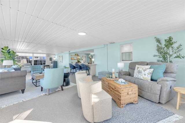1015 Spindle Palm Way, Apollo Beach, FL 33572 - living room with carpet