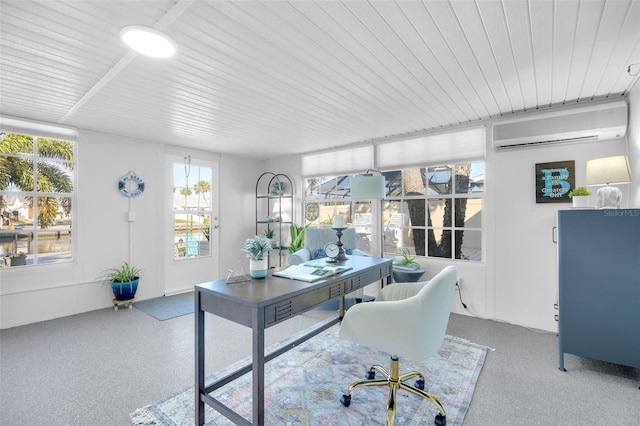 1015 Spindle Palm Way, Apollo Beach, FL 33572 - office area with an AC wall unit