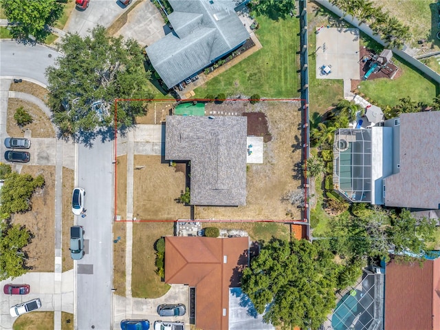 drone / aerial view