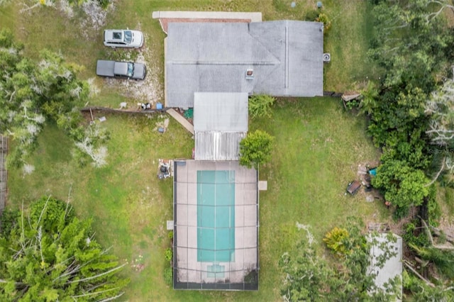 15808 Willowdale Rd, Tampa, FL 33625 - aerial view of property and surrounding area with a pool