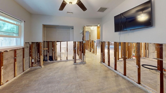 4511 Huntington St NE, Saint Petersburg, FL 33703 - interior space featuring ceiling fan