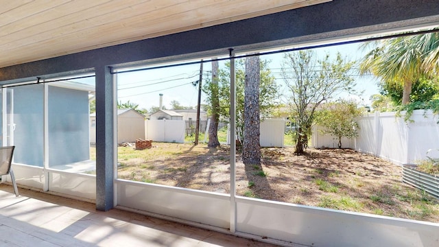 4511 Huntington St NE, Saint Petersburg, FL 33703 - view of unfurnished sunroom