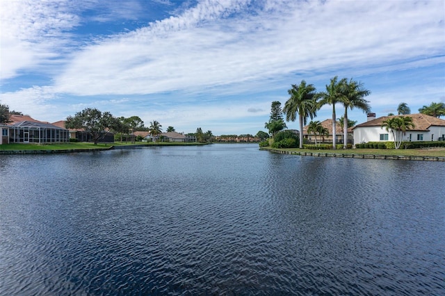 4815 Queen Palm Ter NE, Saint Petersburg, FL 33703 - water view featuring nearby suburban area
