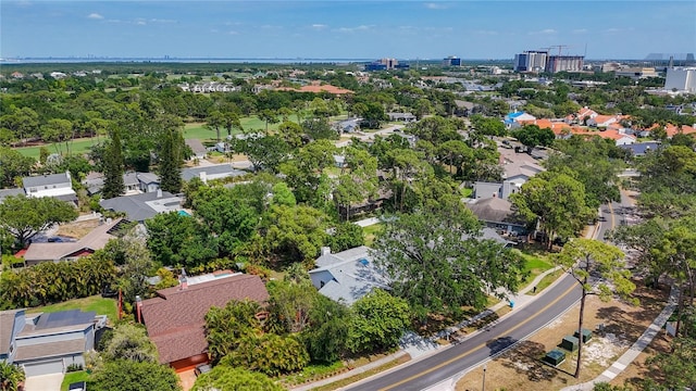 13891 Feather Sound Dr, Clearwater, FL 33762 - aerial perspective of suburban area with a tree filled landscape