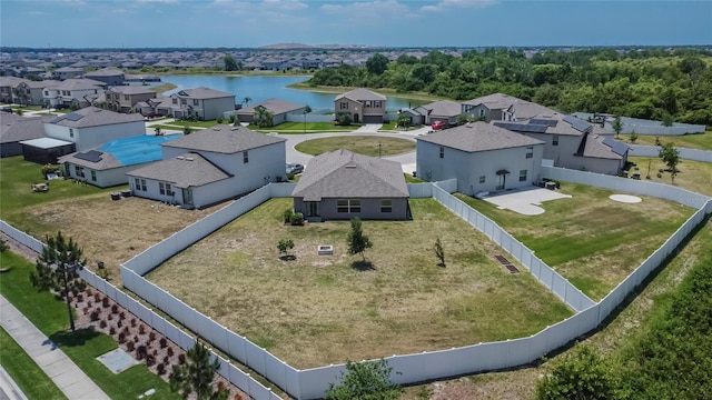 13506 Wild Ginger St, Riverview, FL 33579 - aerial view of residential area with a large body of water
