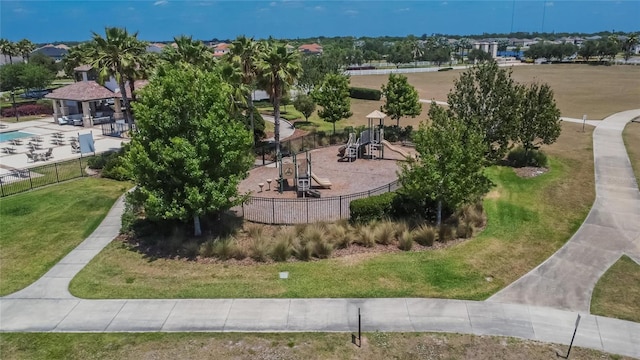 13506 Wild Ginger St, Riverview, FL 33579 - drone / aerial view of a community park