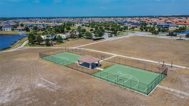 13506 Wild Ginger St, Riverview, FL 33579 - aerial view of residential area with a nearby body of water