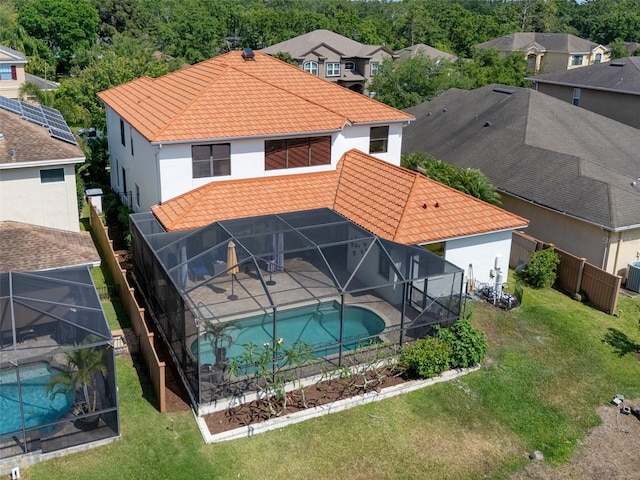 15630 N Himes Ave, Tampa, FL 33618 - aerial view featuring a residential view