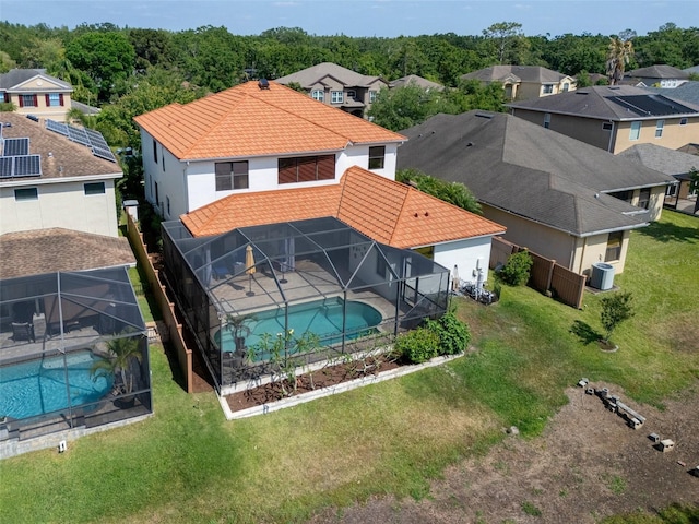 15630 N Himes Ave, Tampa, FL 33618 - bird's eye view featuring a residential view