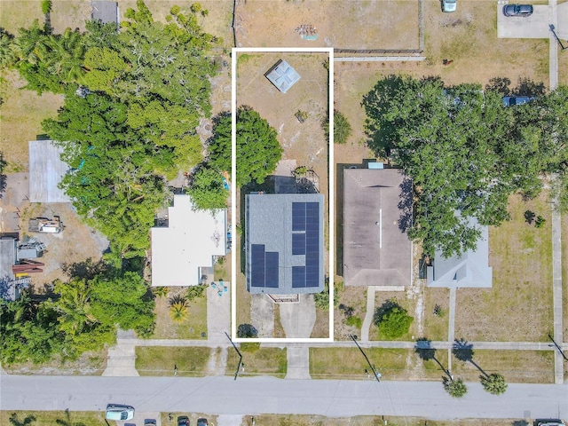 drone / aerial view