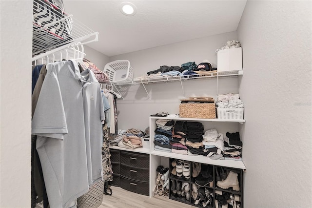 6873 SW 131st Pl, Ocala, FL 34473 - spacious closet featuring wood finished floors