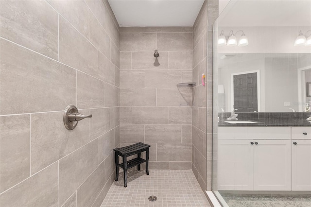 6873 SW 131st Pl, Ocala, FL 34473 - full bath with vanity and a tile shower