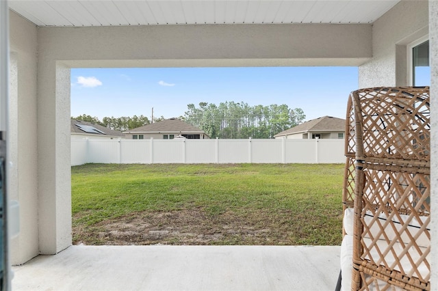 6873 SW 131st Pl, Ocala, FL 34473 - view of yard featuring a fenced backyard