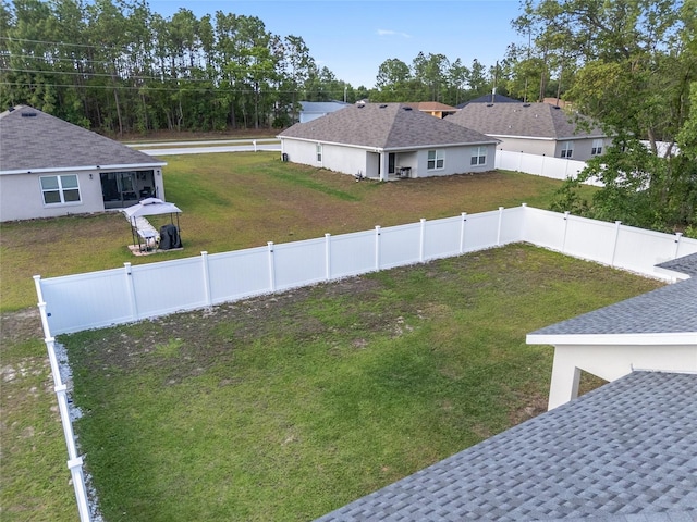 6873 SW 131st Pl, Ocala, FL 34473 - view of yard featuring a fenced backyard