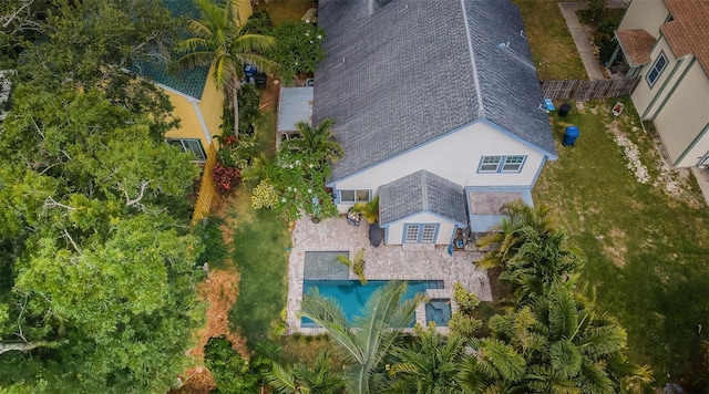 678 Greenglen Ln, Palm Harbor, FL 34684 - view of subject property with a pool area