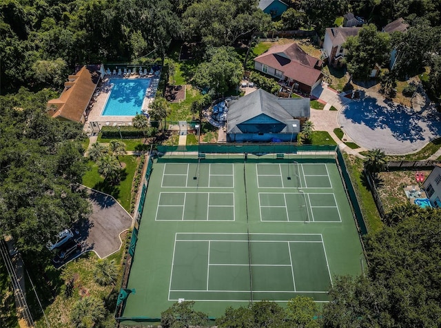 678 Greenglen Ln, Palm Harbor, FL 34684 - drone / aerial view of a pool