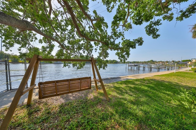 2424 W Tampa Bay Blvd Unit I202, Tampa, FL 33607 - dock featuring a water view