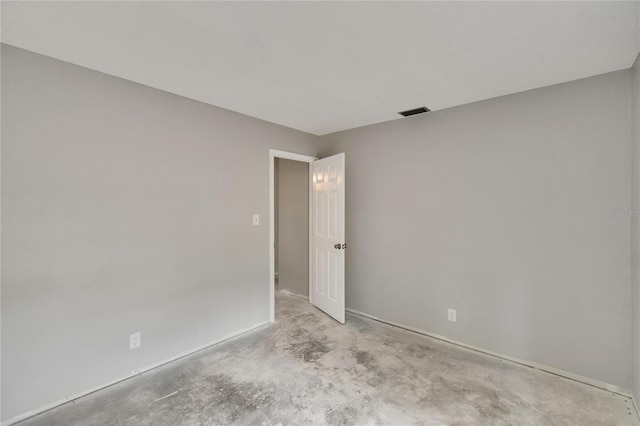 814 Seabreeze Dr, Ruskin, FL 33570 - unfurnished room with unfinished concrete floors and baseboards