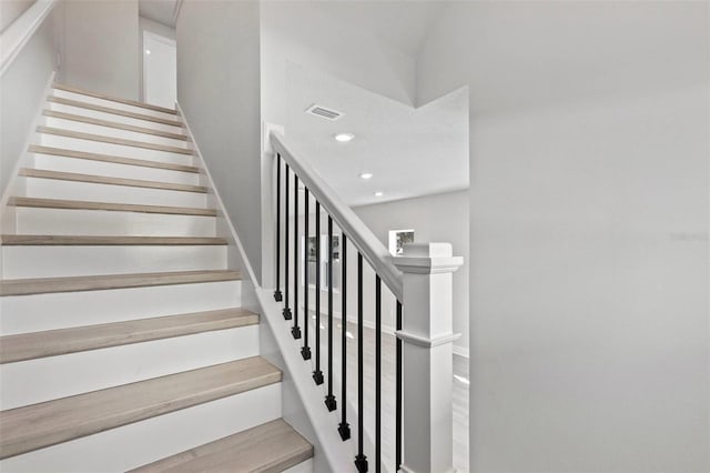 1311 S Moody Ave Unit 1, Tampa, FL 33629 - stairs with recessed lighting