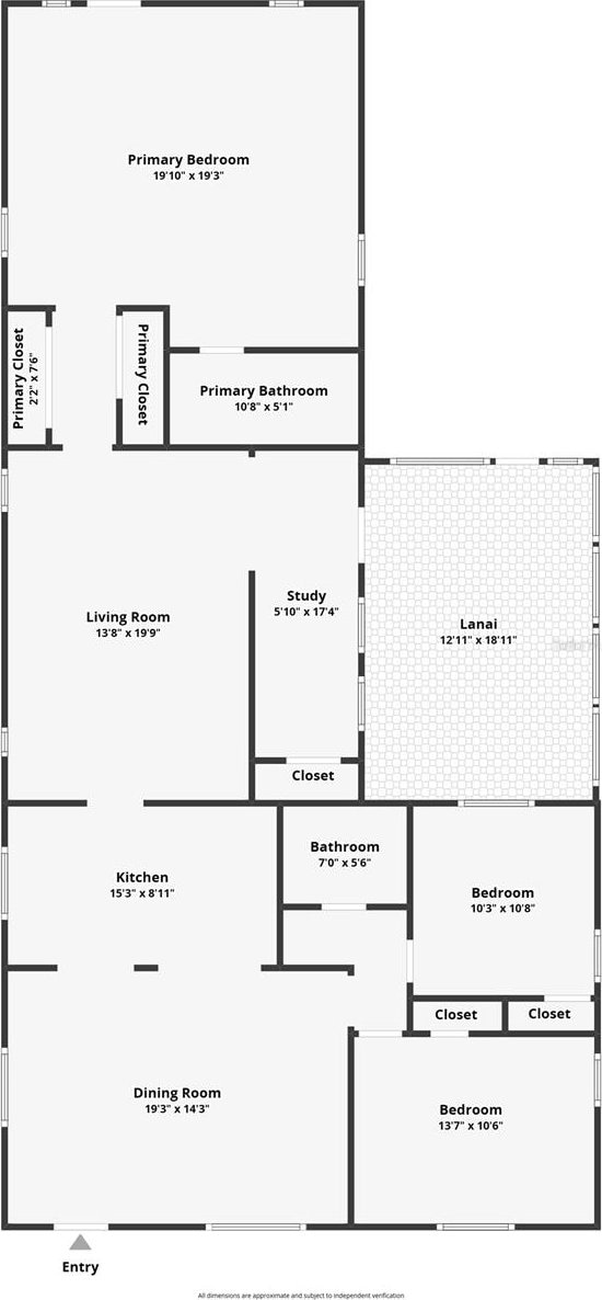 1402 Freemont St S, Gulfport, FL 33707 - floor plan / room layout