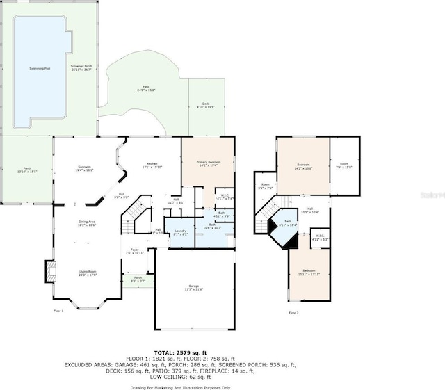 13785 Oak Forest Blvd S, Seminole, FL 33776 - view of layout