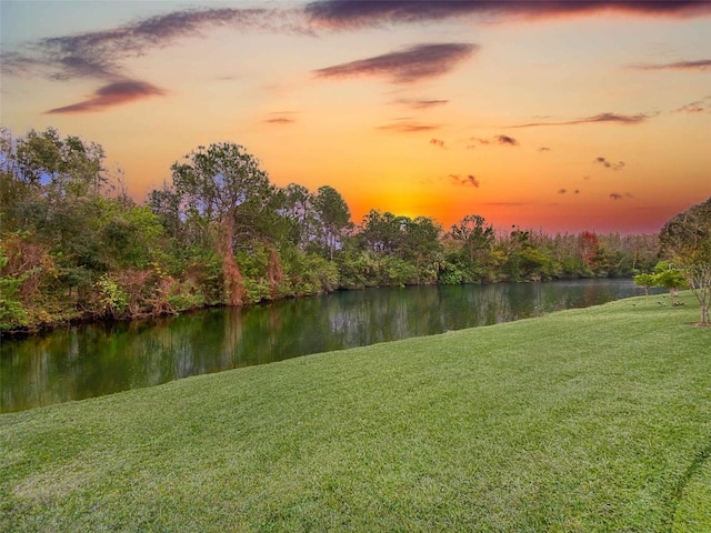 property view of water