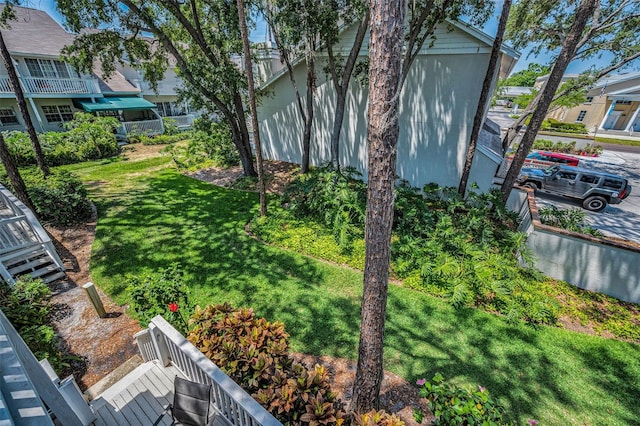 5115 S Jules Verne Ct, Tampa, FL 33611 - view of yard