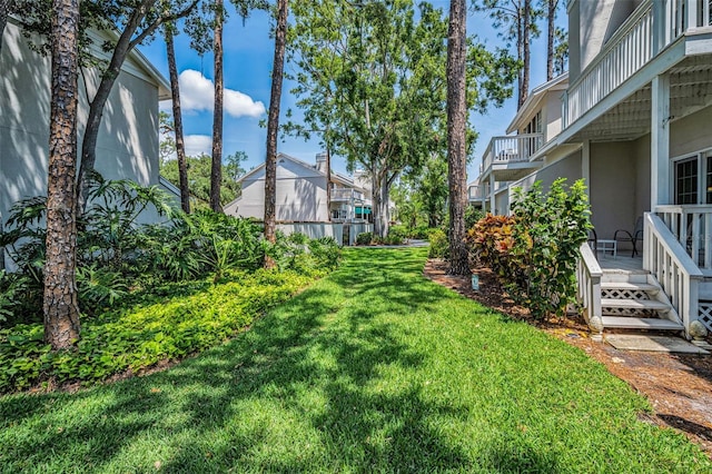 5115 S Jules Verne Ct, Tampa, FL 33611 - view of yard