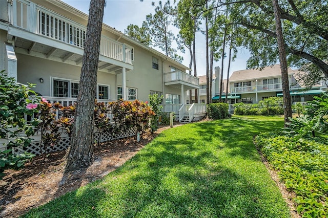 5115 S Jules Verne Ct, Tampa, FL 33611 - view of yard