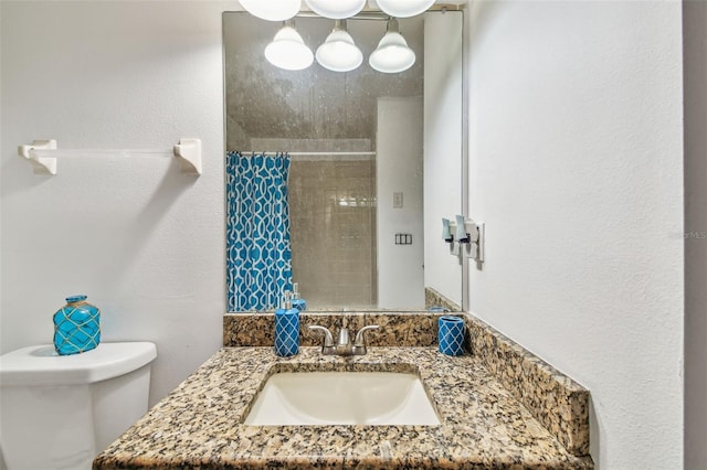 1939 Heartland Cir, Valrico, FL 33594 - full bath with vanity, a tile shower, and toilet