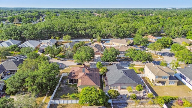 1939 Heartland Cir, Valrico, FL 33594 - drone / aerial view with a view of trees and a residential view