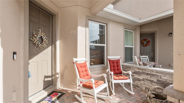 5735 Mezzana Run, Palmetto, FL 34221 - entrance to property featuring stucco siding