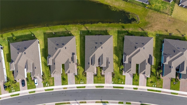 5735 Mezzana Run, Palmetto, FL 34221 - birds eye view of property with a residential view and a water view