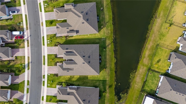 5735 Mezzana Run, Palmetto, FL 34221 - aerial view with a residential view and a water view