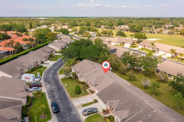 1046 Almondwood Dr, Trinity, FL 34655 - bird's eye view featuring a residential view