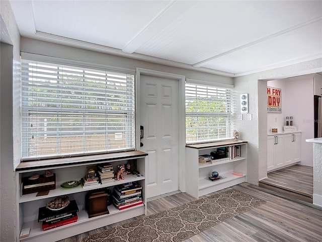 4231 8th St N, Saint Petersburg, FL 33703 - interior space with wood finished floors